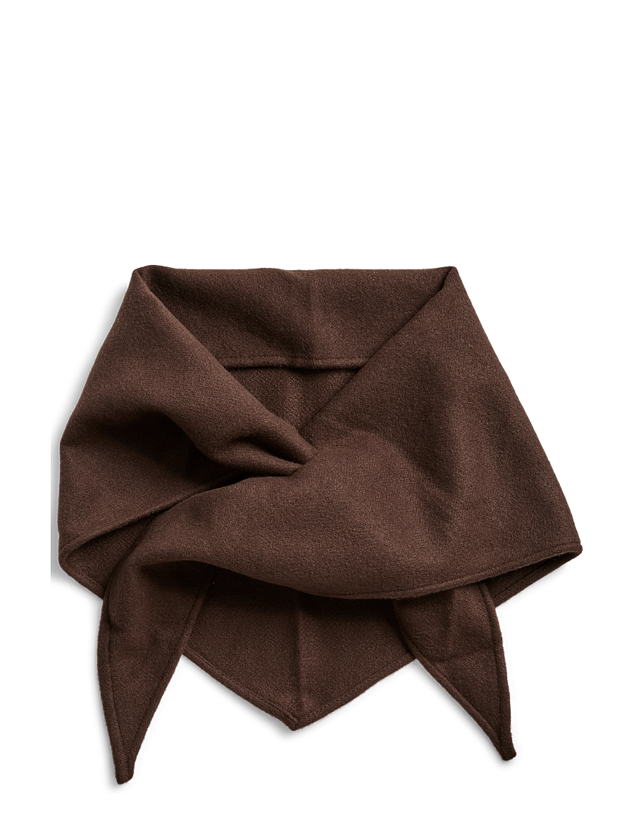 Pieces - PCARY TRIANGLE SCARF BC - talvesallid - chicory coffee - 0