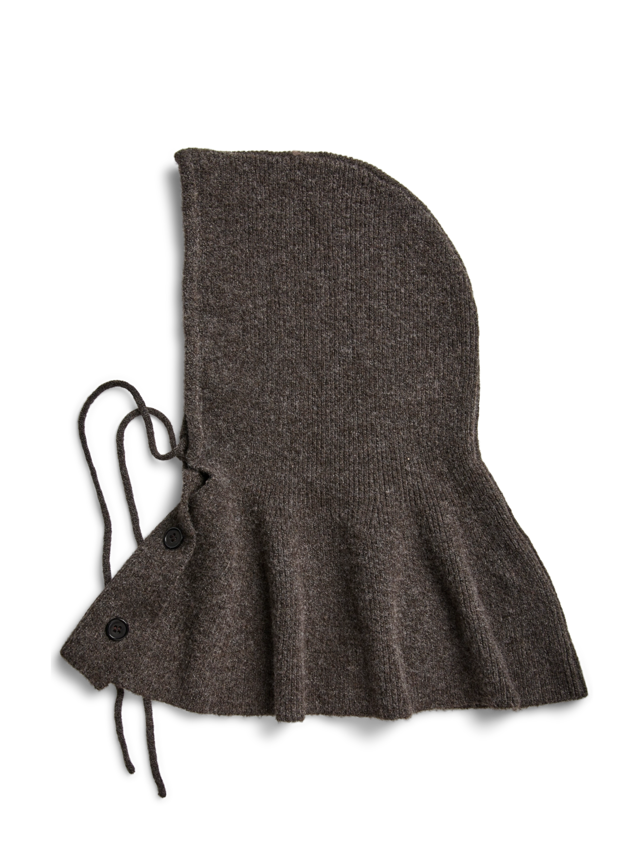 Pieces PCALMA BUTTON BALACLAVA BC - Mössor - COFFEE QUARTZ / brown
