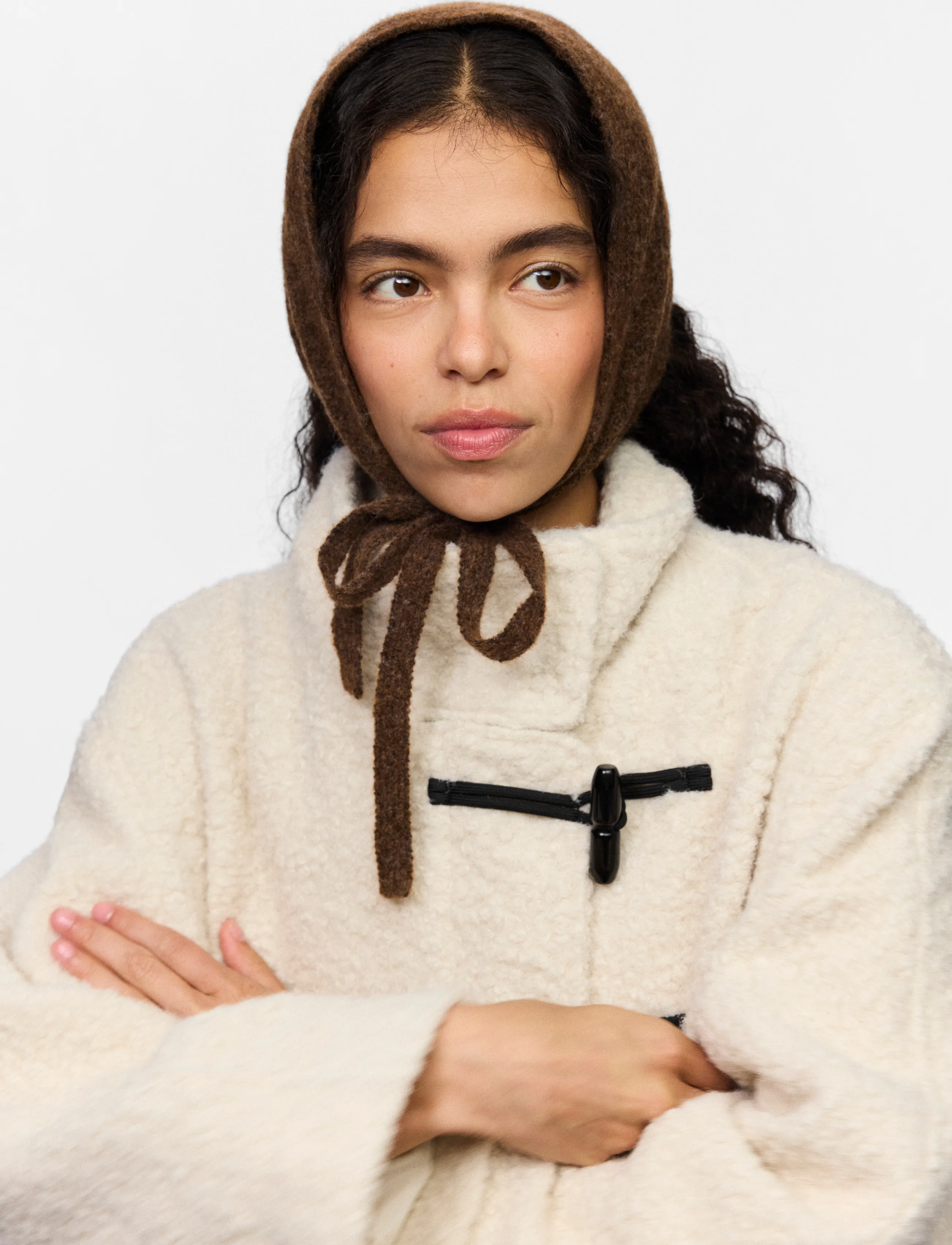 Pieces - PCANGIE BONNET BC - balaclava - coffee quartz - 0