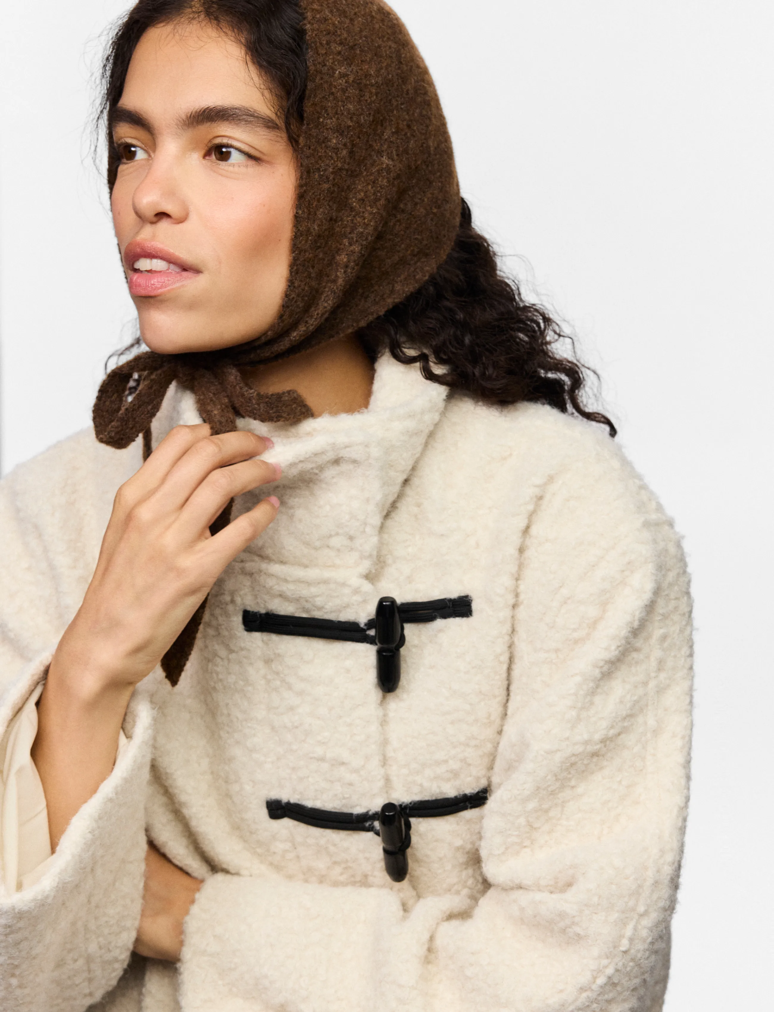 Pieces - PCANGIE BONNET BC - balaclava - coffee quartz - 2