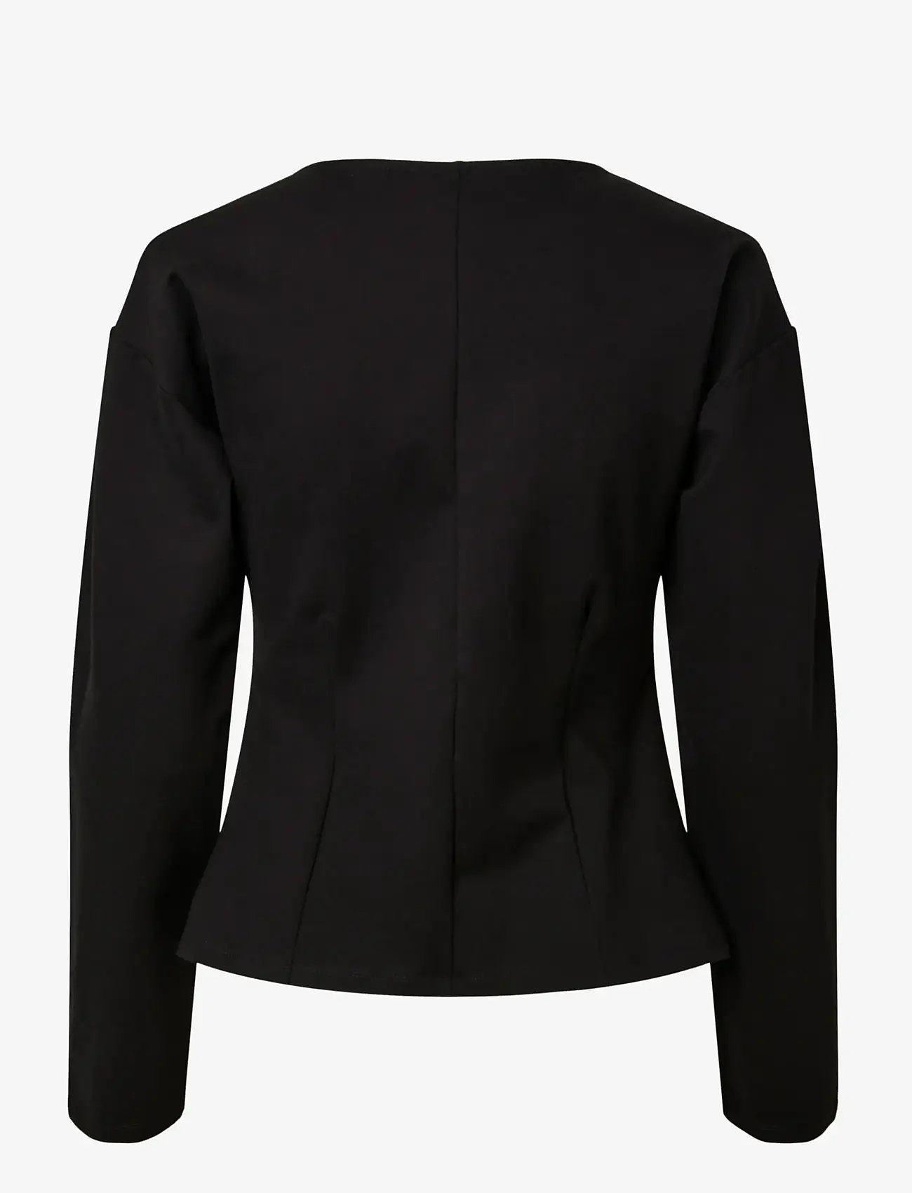 Pieces - PCGUNHILD LS CARDIGAN JRS D2D - koftor - black - 2