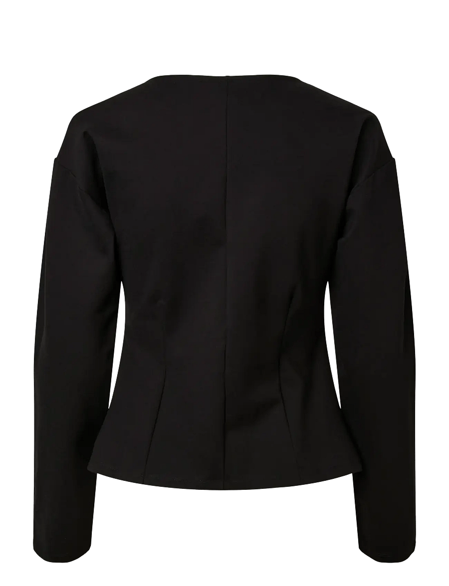 Pieces - PCGUNHILD LS CARDIGAN JRS D2D - strickjacken - black - 2