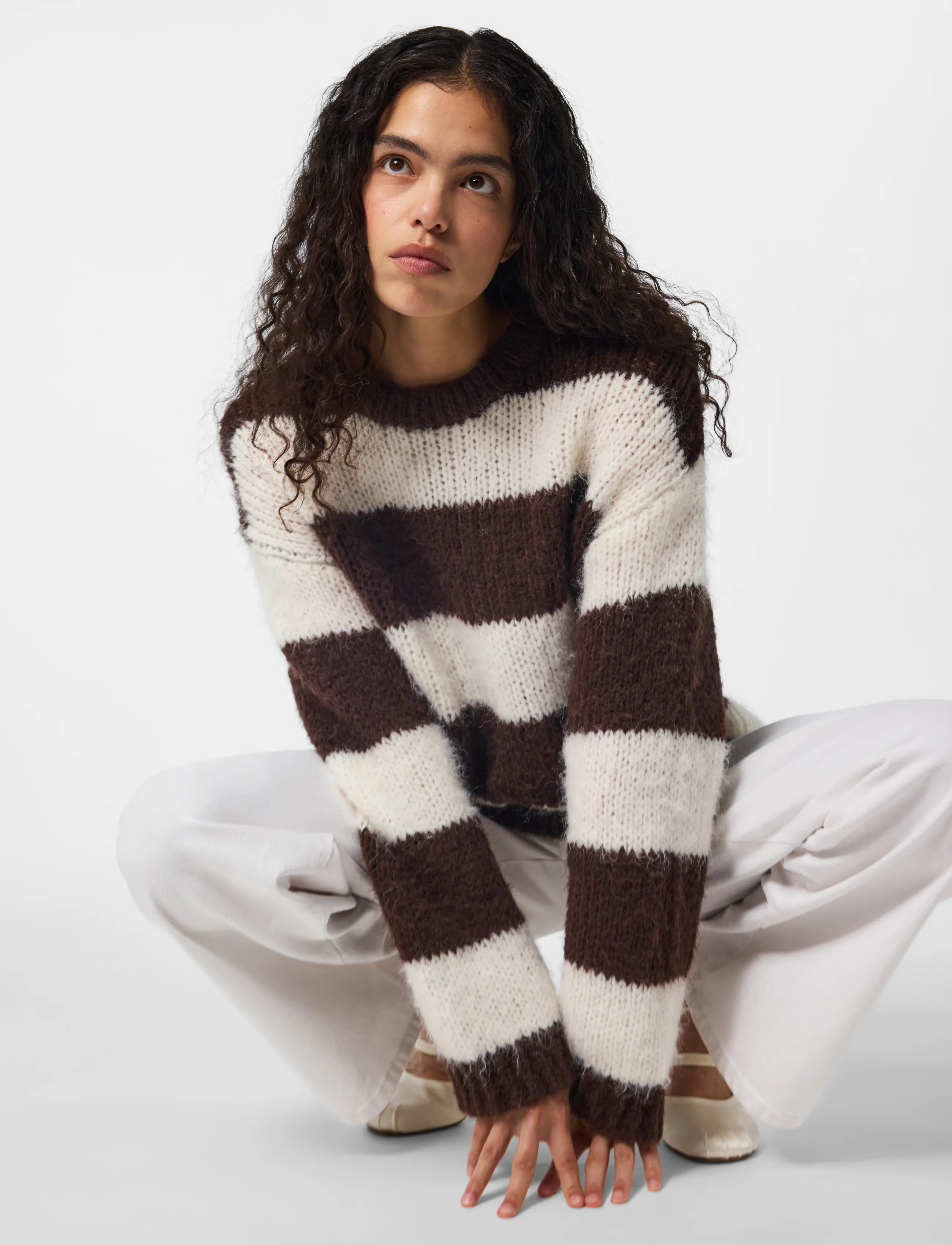 PIECES Pcdorthea Ls Chunky Knit Noos Bc stickade tröjor dam – bild 6