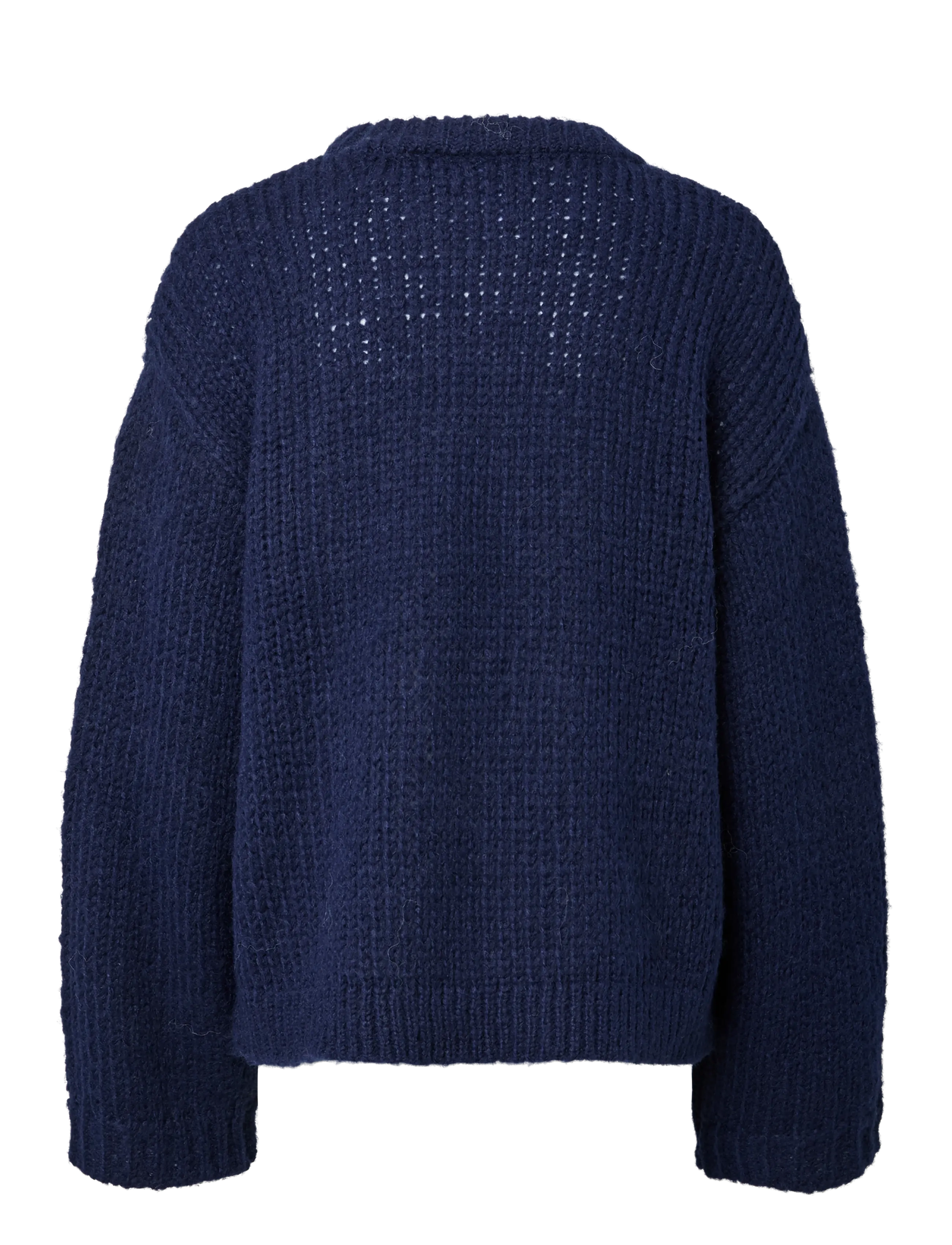 Pieces - PCDORTHEA LS CHUNKY KNIT NOOS BC - stickade tröjor - maritime blue - 2