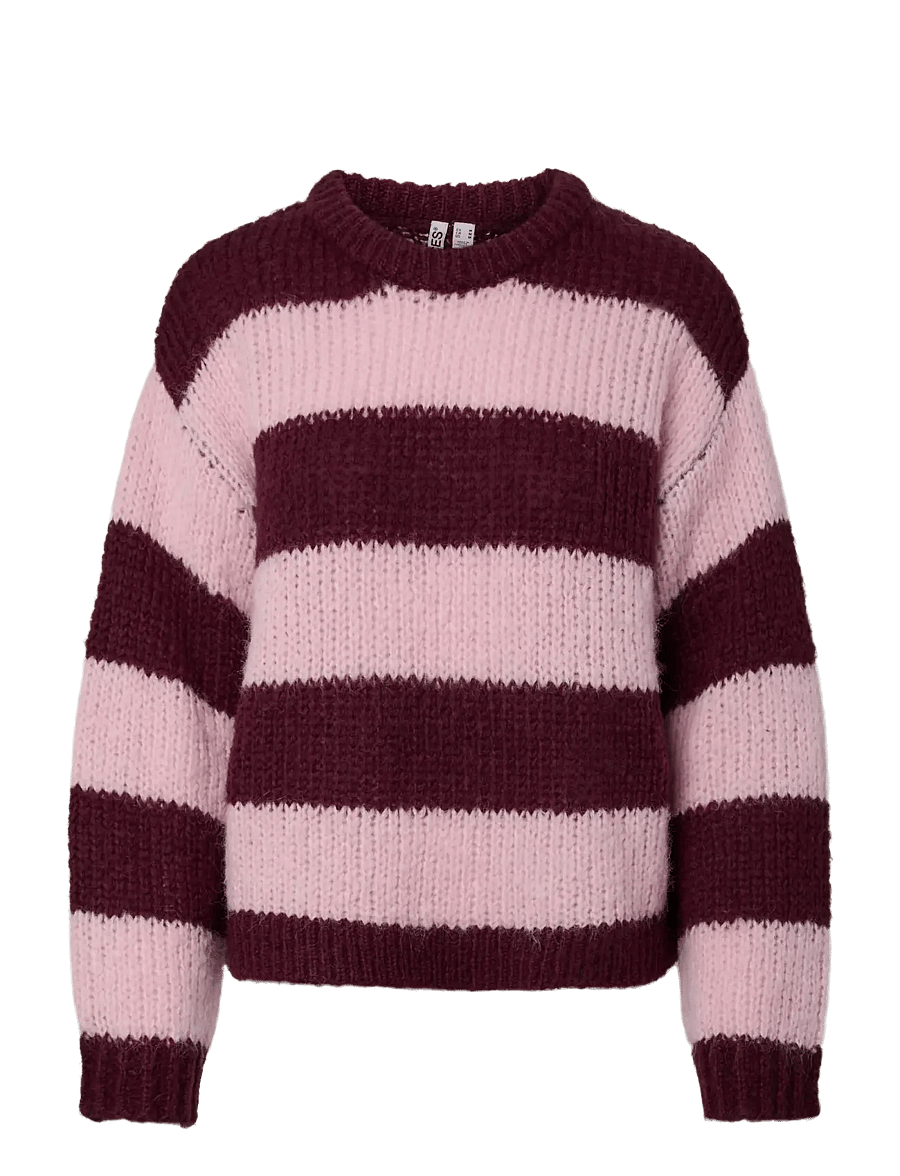 Pieces - PCDORTHEA LS CHUNKY KNIT NOOS BC - sviitrid - winetasting - 0
