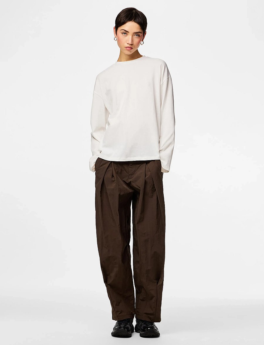 Pieces - PCJABINA MW BARREL PANTS WVN D2D - barrel-bukser - delicioso - 3