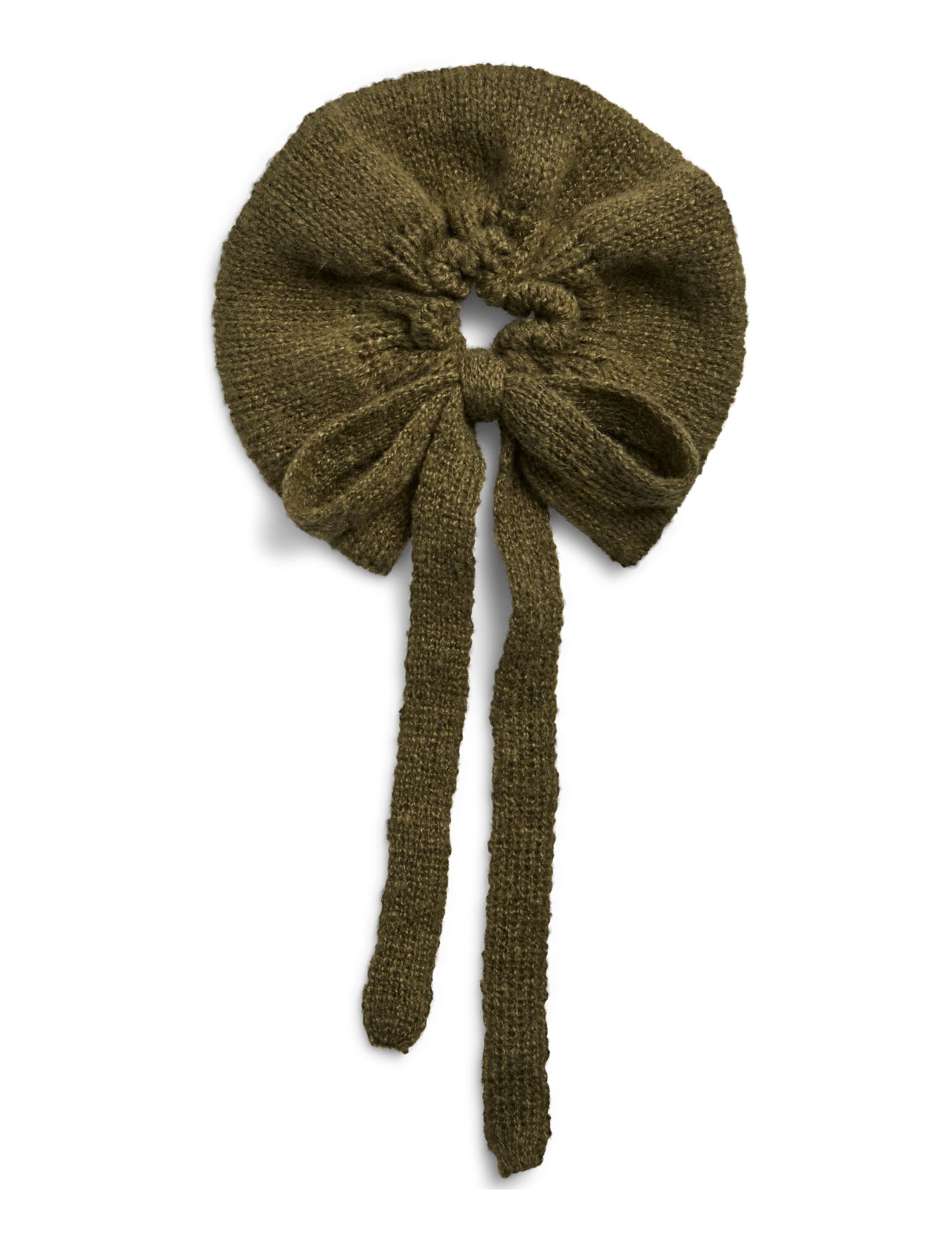 Pieces PCANNABELLE A KNITTED SCRUNCHIE - Hårpynt - SPHAGNUM / khaki/green