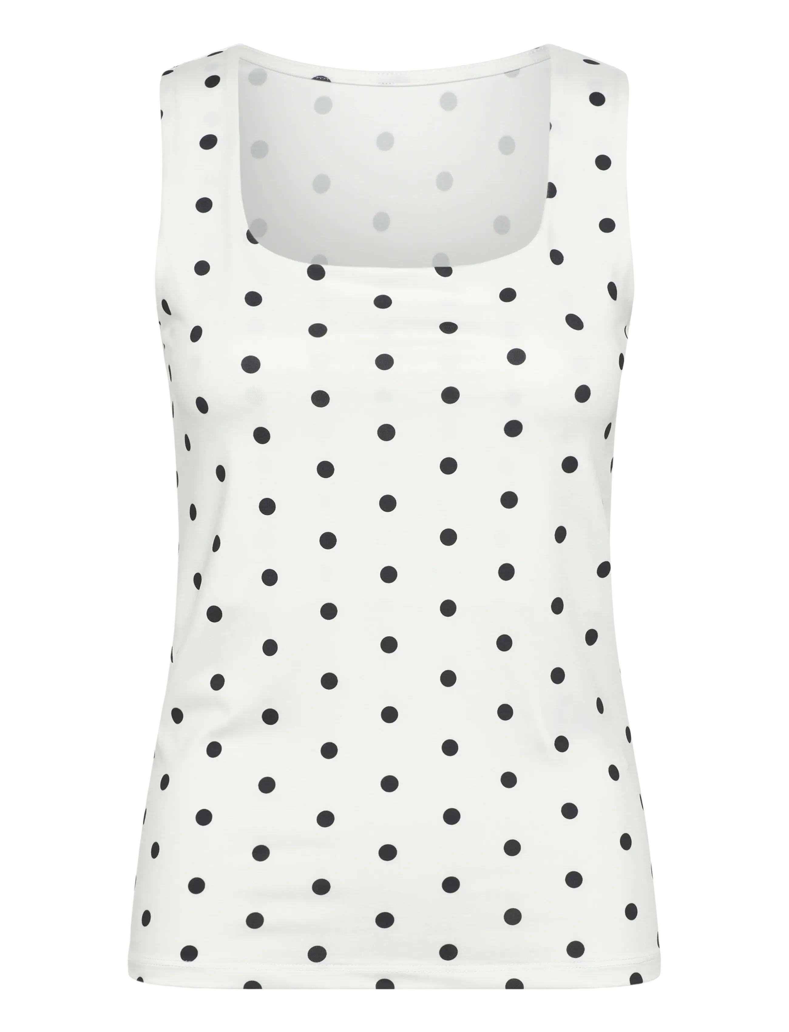 Pieces PCFILLA SL REVERSIBLE TANKTOP JRS D2D PP - Young - BRIGHT WHITE / white