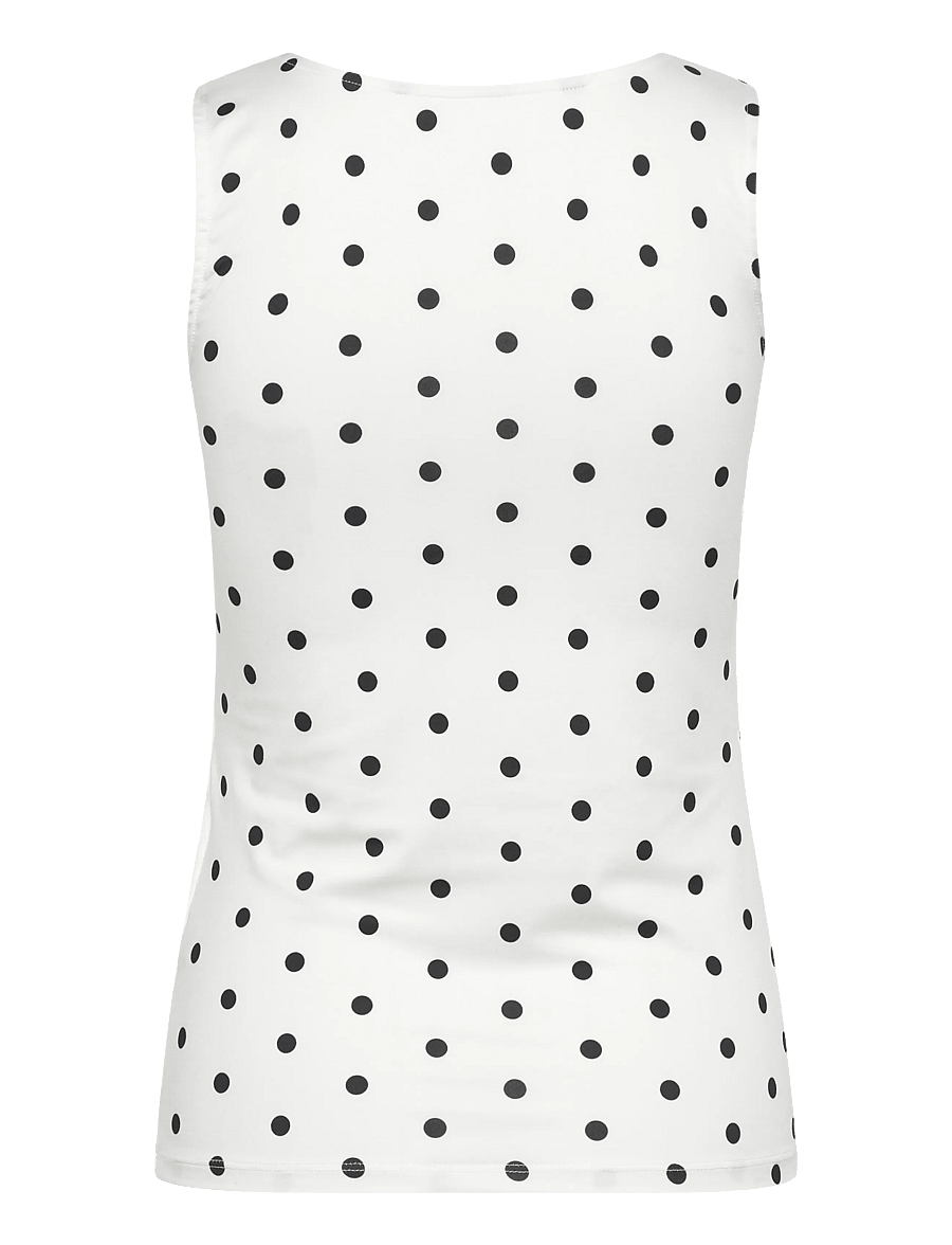 Pieces - PCFILLA SL REVERSIBLE TANKTOP JRS D2D PP - linnen - bright white - 1