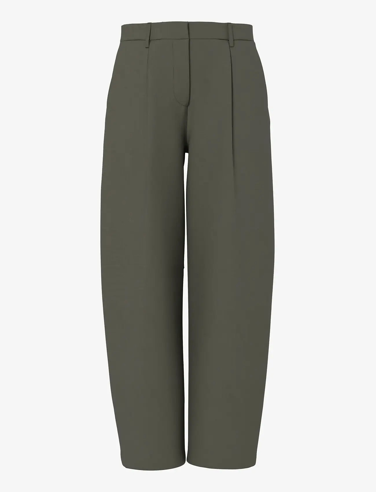 Pieces - PCBOSELLA MW BARREL PANTS NOOS BC - barrel-bukser - forest night - 0