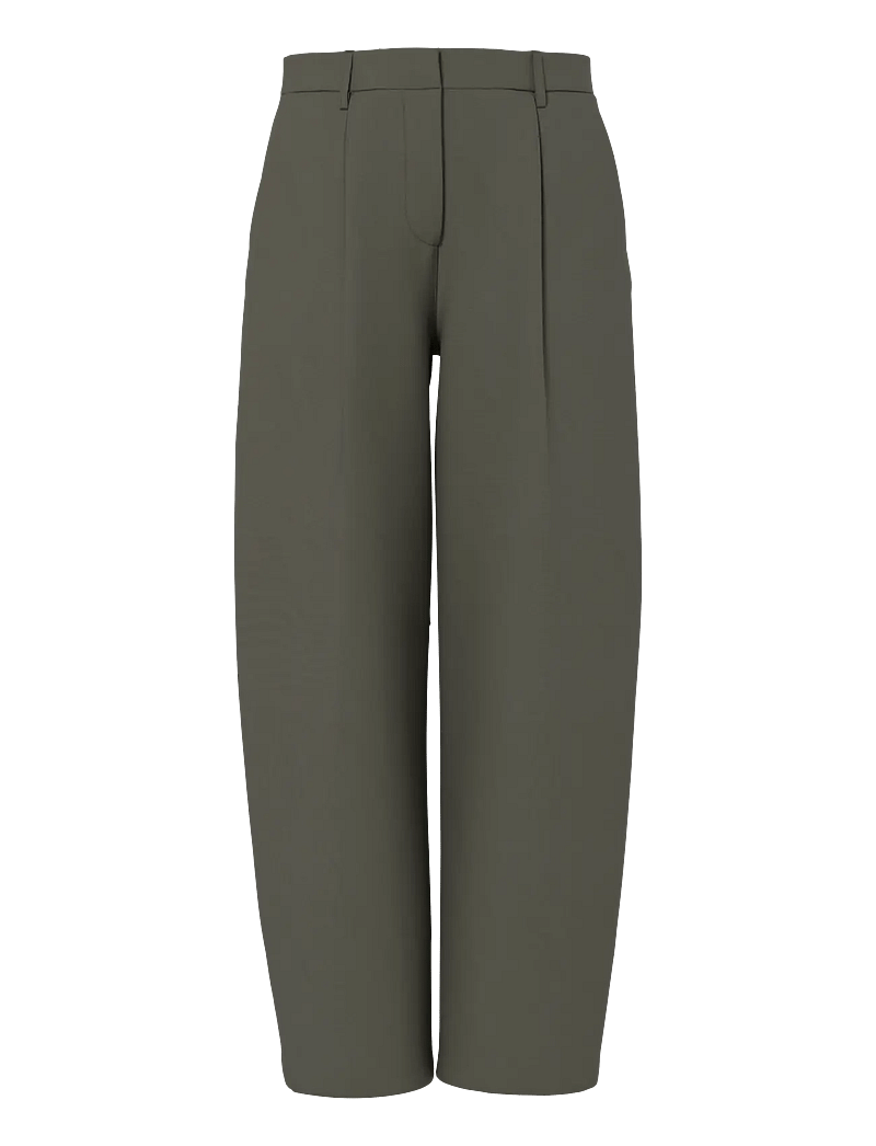 Pieces - PCBOSELLA MW BARREL PANTS NOOS BC - barrel-bukser - forest night - 0