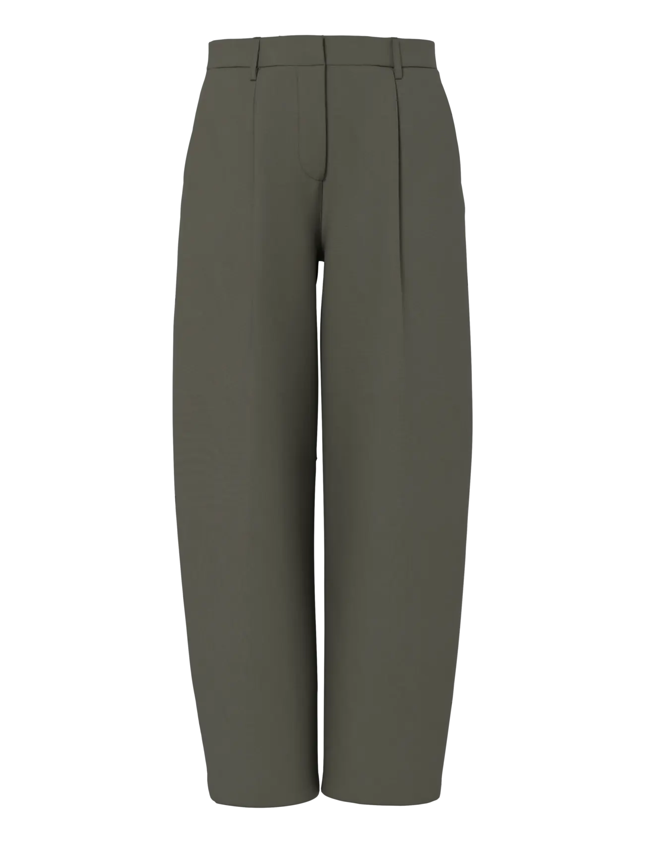 Pieces PCBOSELLA MW BARREL PANTS NOOS BC - Barrel-bukser - FOREST NIGHT / green