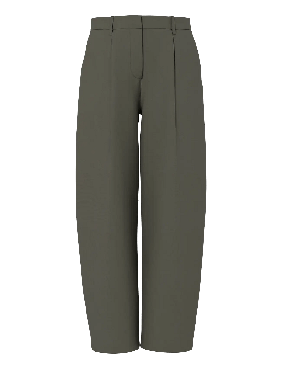 Pieces - PCBOSELLA MW BARREL PANTS NOOS BC - barrelbyxor - forest night - 0