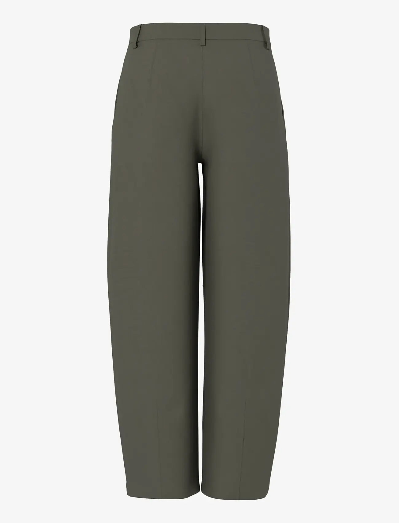Pieces - PCBOSELLA MW BARREL PANTS NOOS BC - barrel-bukser - forest night - 1