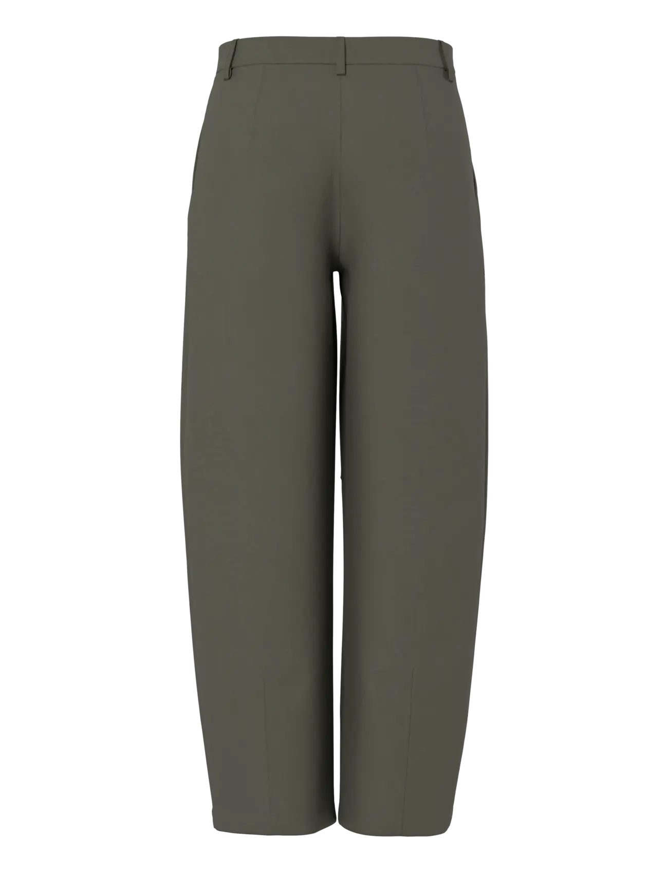 Pieces - PCBOSELLA MW BARREL PANTS NOOS BC - barrel trousers - forest night - 1