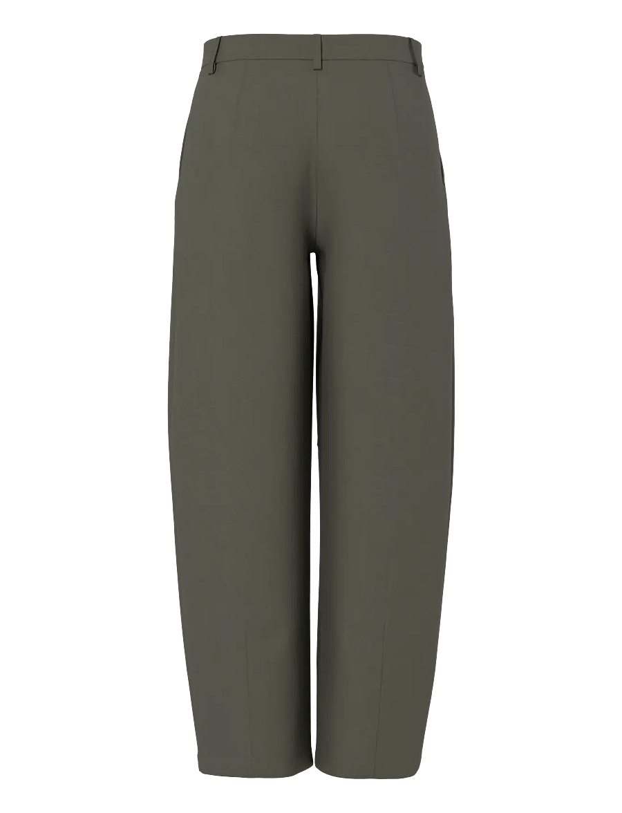 Pieces - PCBOSELLA MW BARREL PANTS NOOS BC - barrelbyxor - forest night - 1