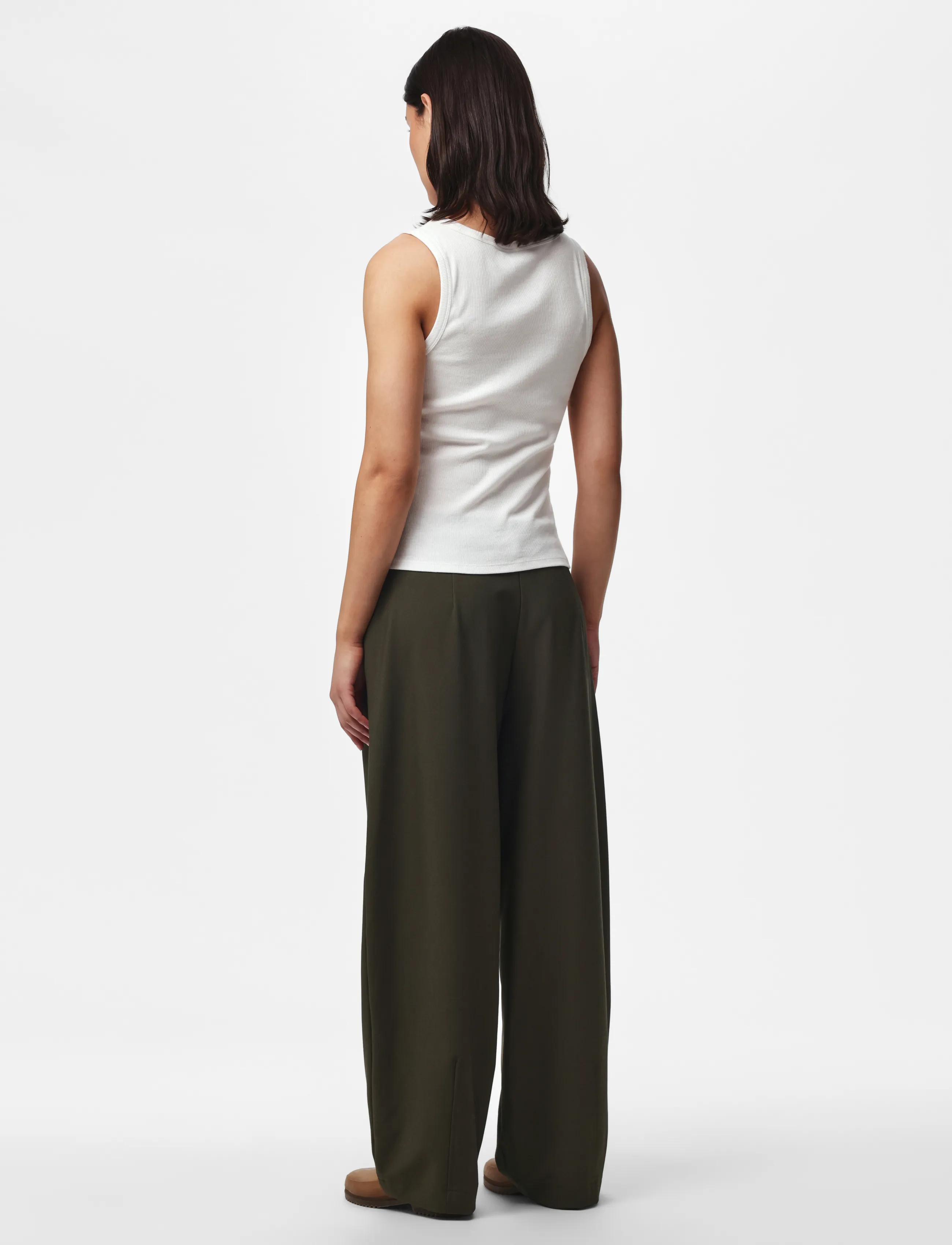 PIECES Pcbosella Mw Barrel Pant Noos Bc kostymbyxor dam – bild 2