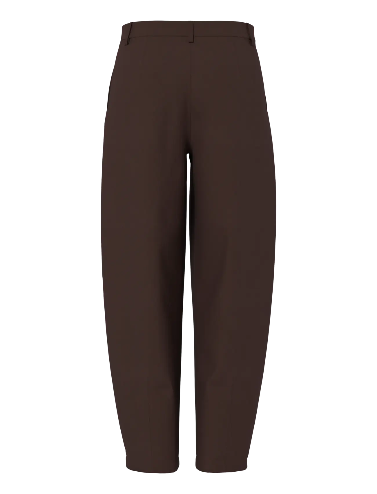Pieces - PCBOSELLA MW BARREL PANTS NOOS BC - barrel püksid - hot fudge - 2
