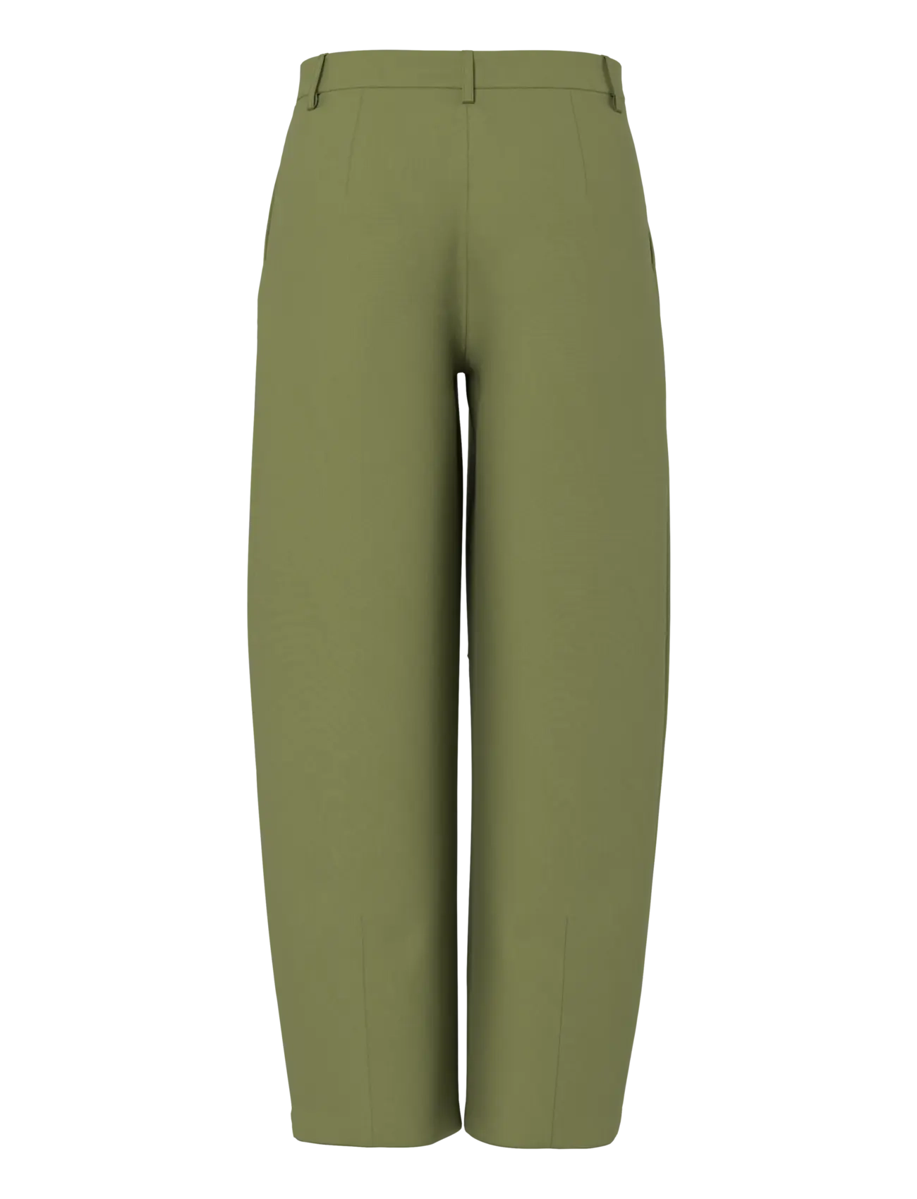 Pieces - PCBOSELLA MW BARREL PANTS NOOS BC - barrel trousers - sphagnum - 1