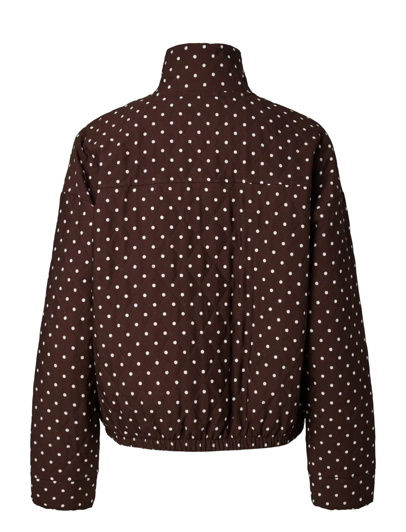 Pieces - PCFAMILLA QUILTED BOMBER JACKET - yttertøy - chicory coffee - 2