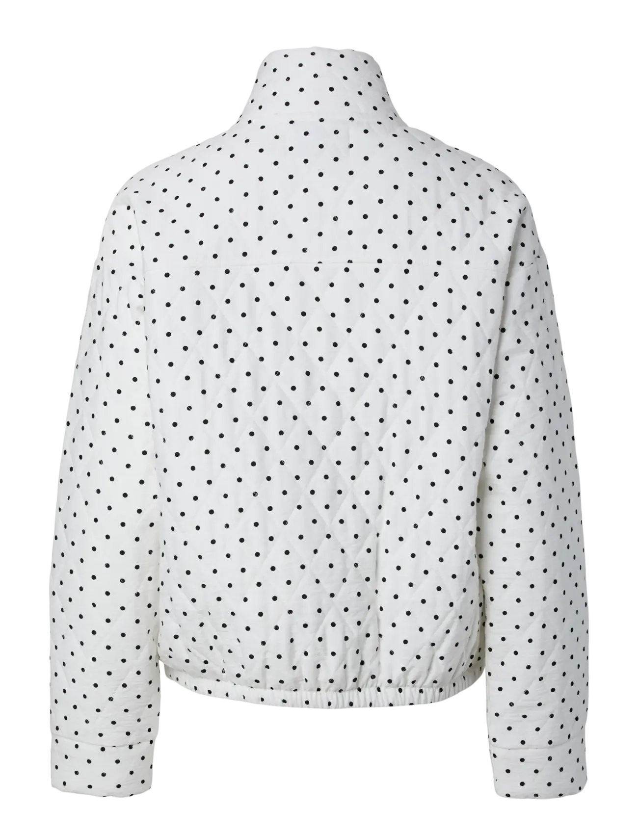 Pieces - PCFAMILLA QUILTED BOMBER JACKET - spring jackets - cloud dancer - 2