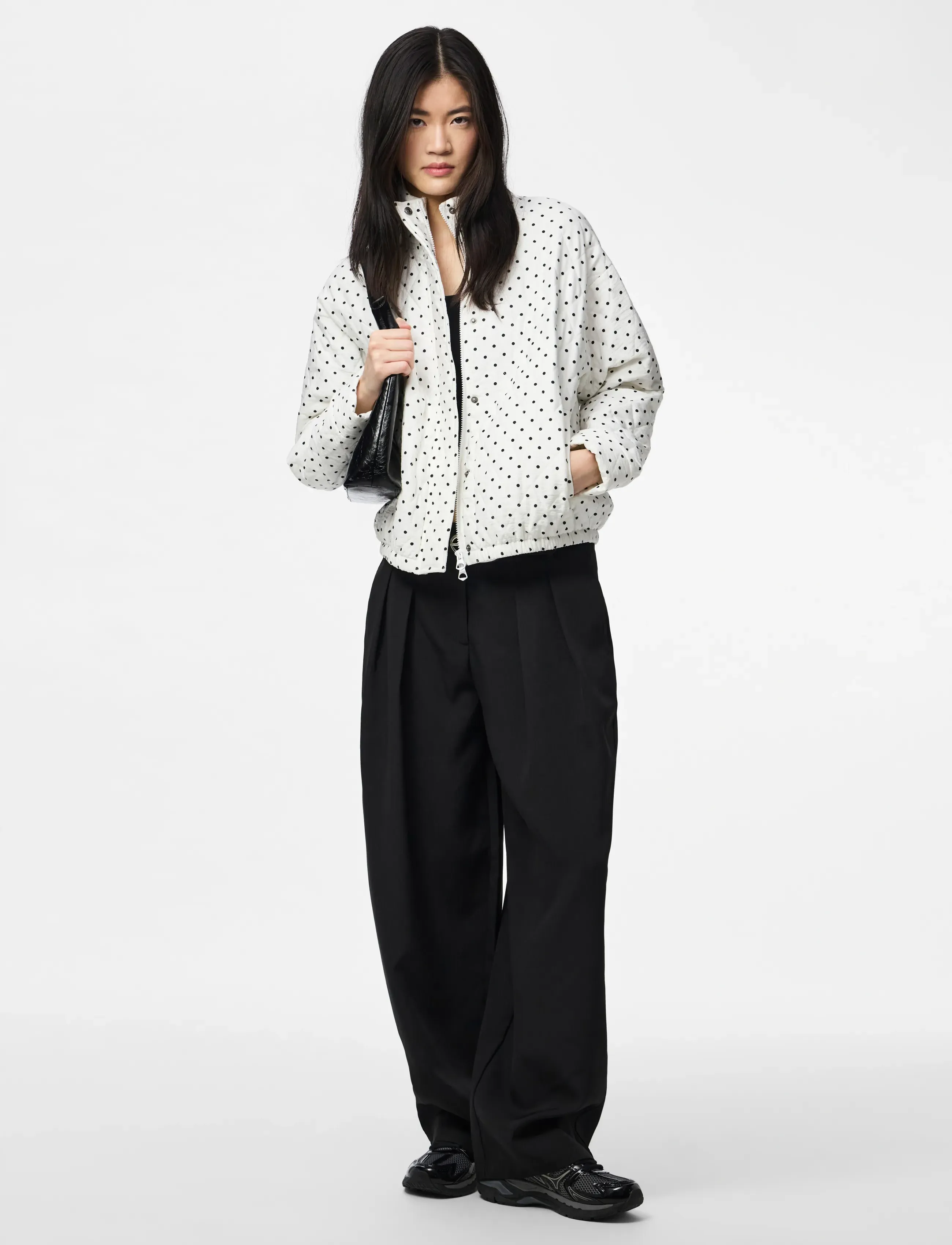 Pcfamilla Quilted Bomber Jacket 3