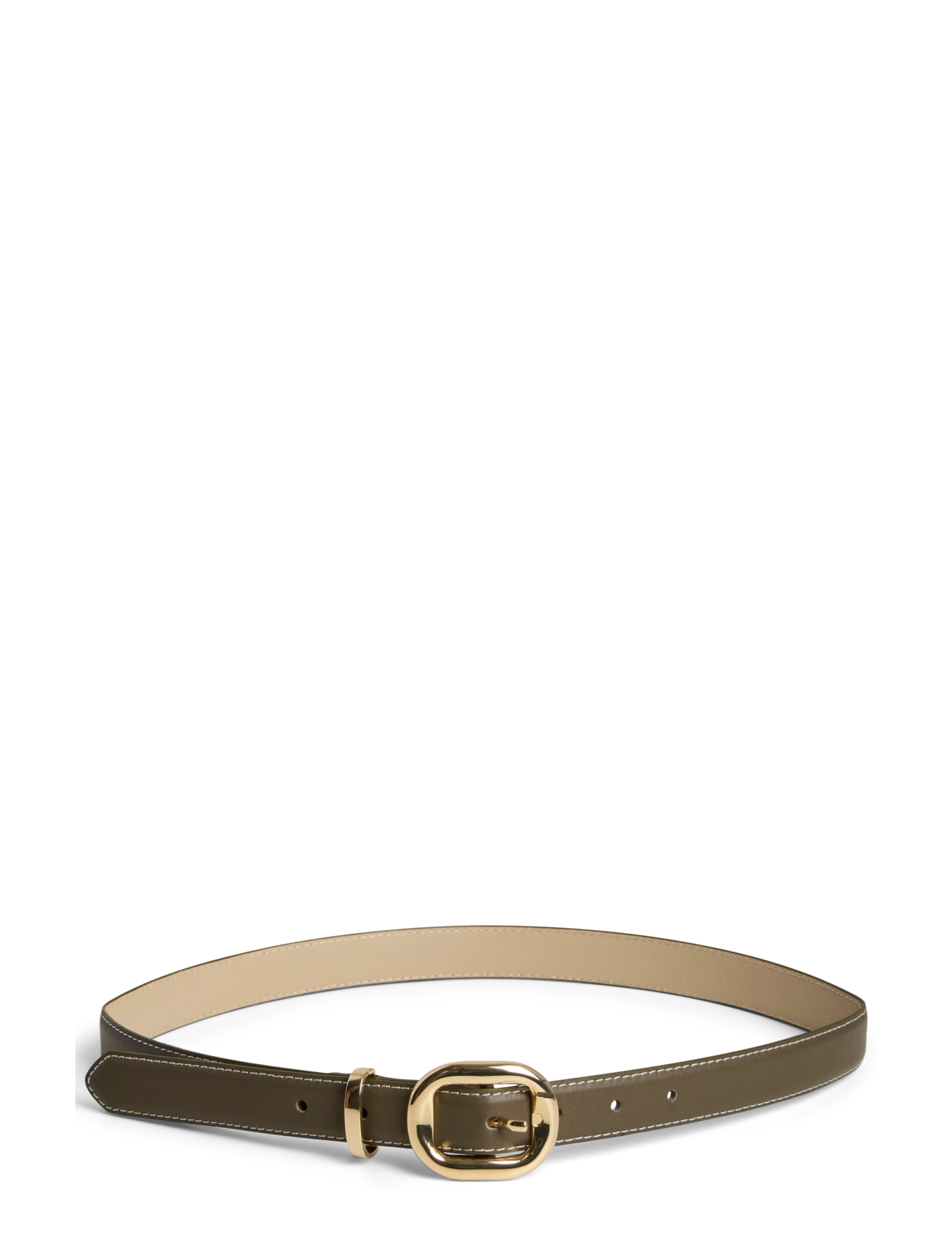 Pieces Pcamy Jeans Belt Wb Pu, 90, Khaki green, Belts > Casual Belt, Dame