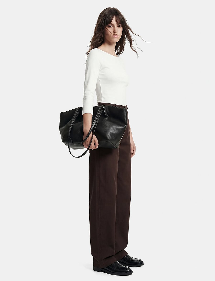 Pieces - PCPHOEBE 3/4 BOATNECK TOP JRS NOOS BC - t-shirts met lange mouwen - cloud dancer - 4
