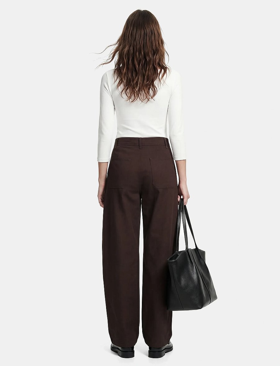Pieces - PCPHOEBE 3/4 BOATNECK TOP JRS NOOS BC - t-shirts met lange mouwen - cloud dancer - 5