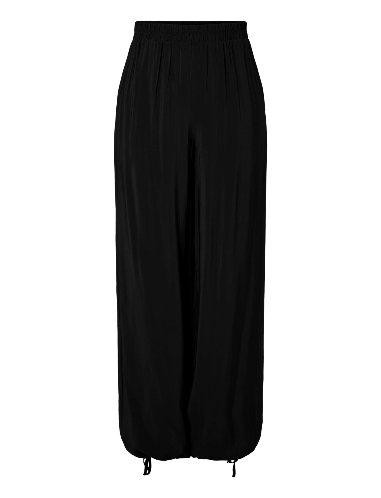 Pieces PCALAIA HW BALLOON PANTS WVN - Pieces - BLACK / black