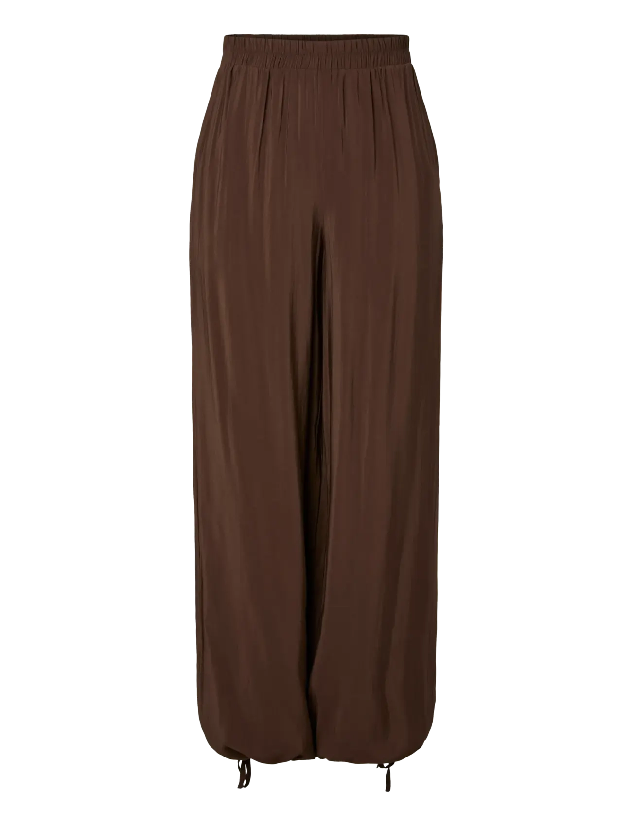 Pieces - PCALAIA HW BALLOON PANTS WVN - chicory coffee - 1
