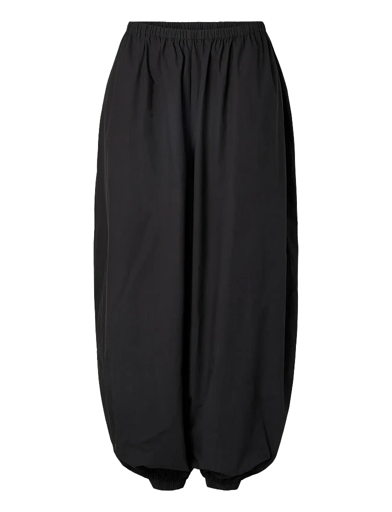 Pieces - PCBELLA MW BALLOON WVN PANTS D2D - barrel-bukser - black - 1