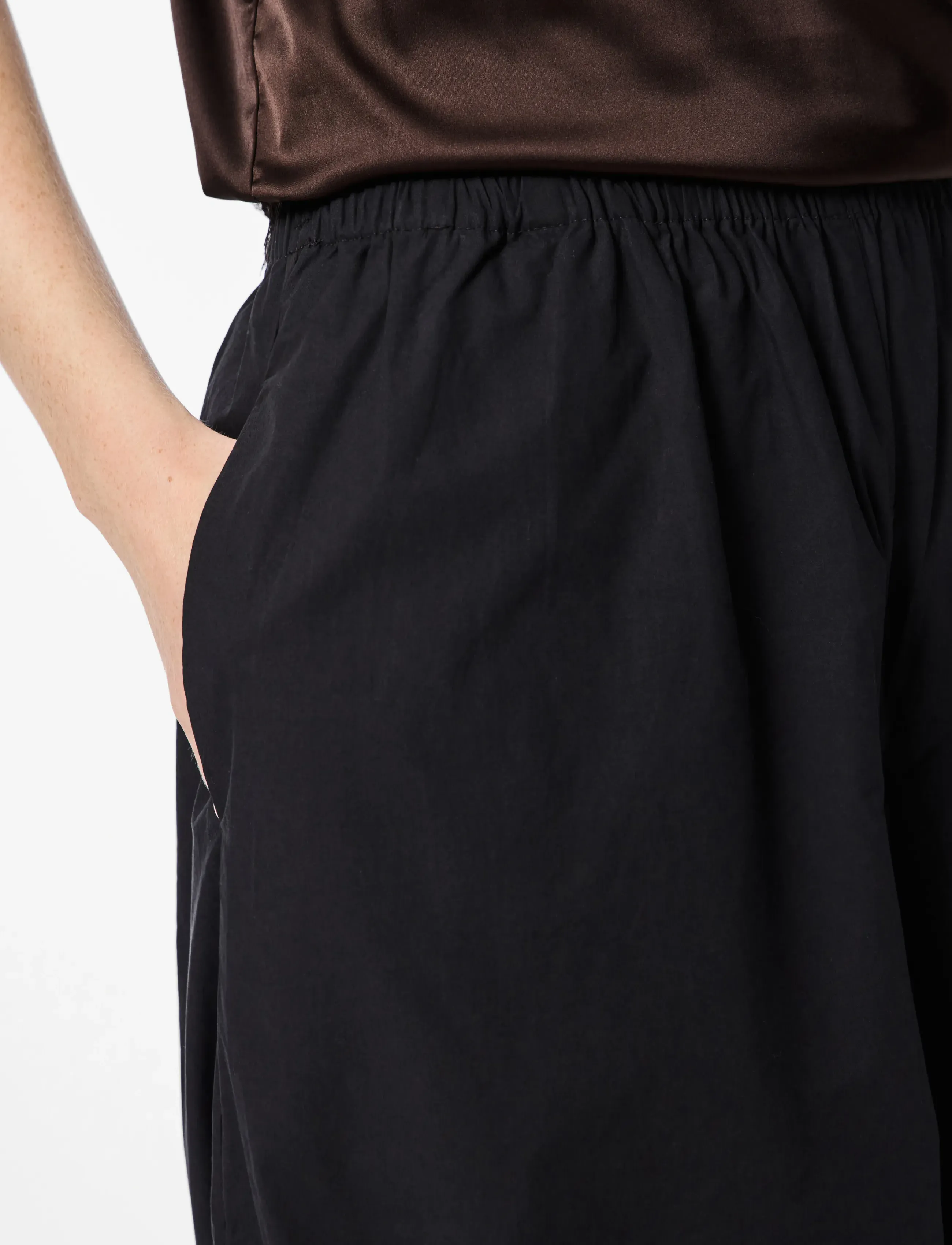 Pieces - PCBELLA MW BALLOON WVN PANTS D2D - black - 5