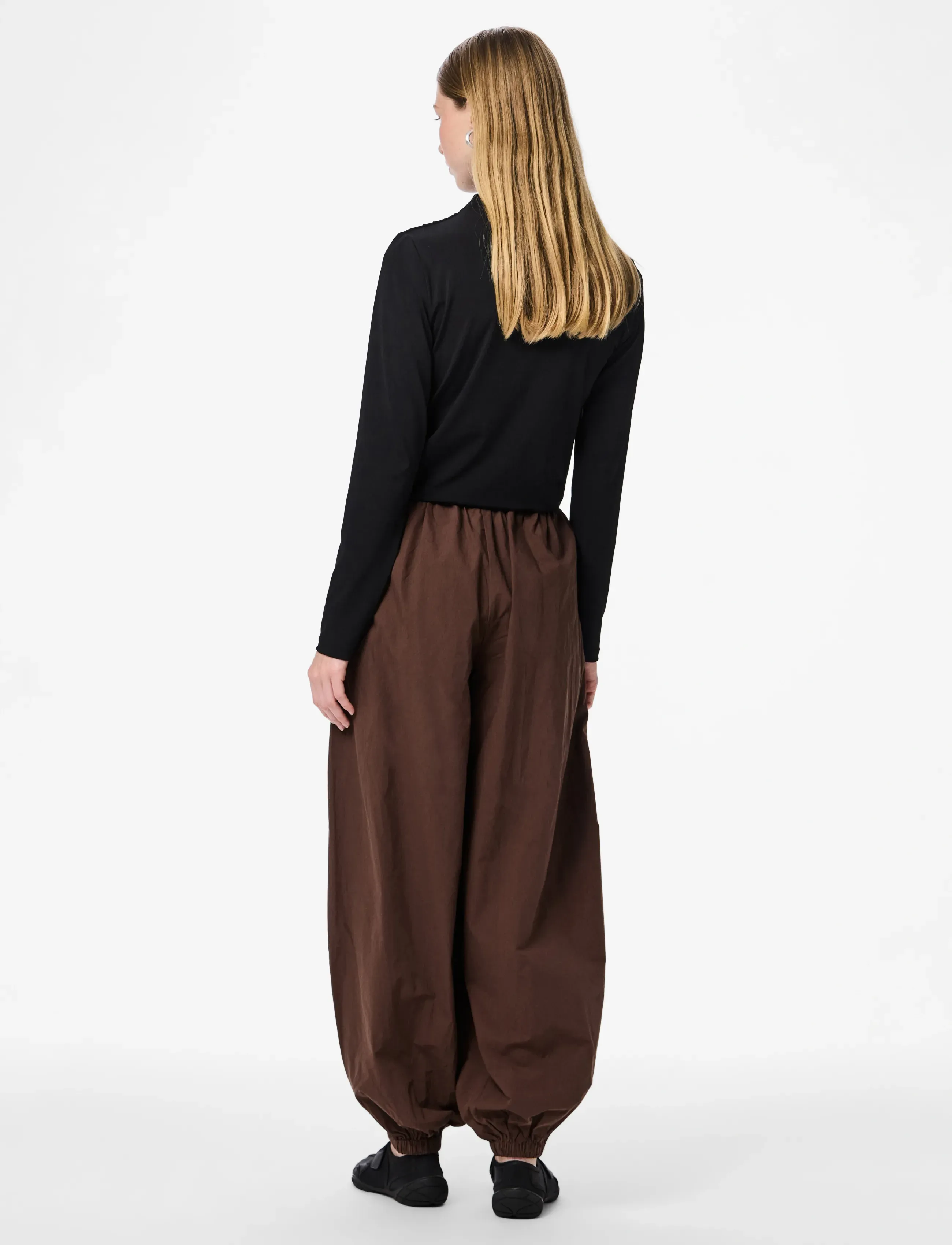 Pieces - PCBELLA MW BALLOON WVN PANTS D2D - delicioso - 3