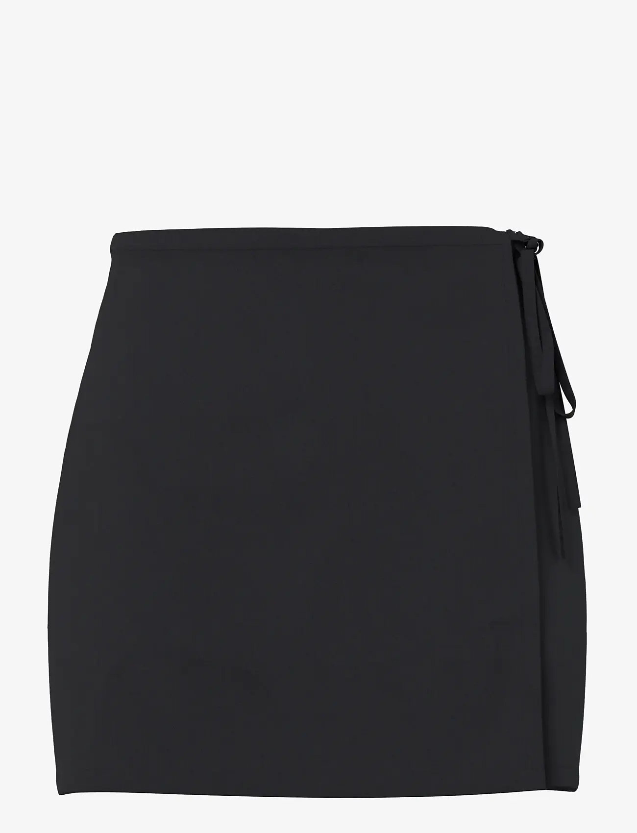 Pieces - PCBOSELLA MW WRAP SKIRT NOOS BC - black - 1