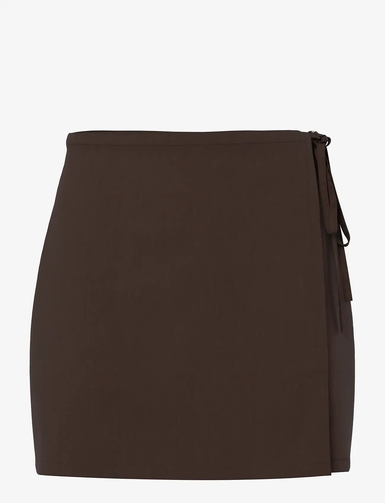 Pieces - PCBOSELLA MW WRAP SKIRT NOOS BC - hot fudge - 1