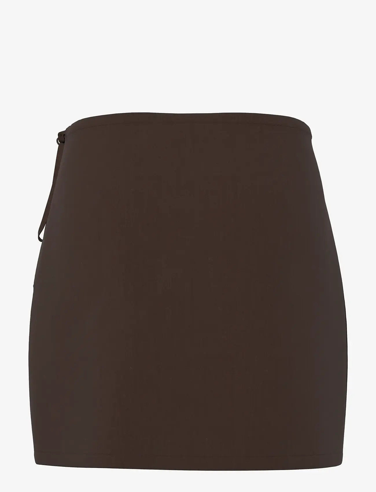 Pieces - PCBOSELLA MW WRAP SKIRT NOOS BC - hot fudge - 2