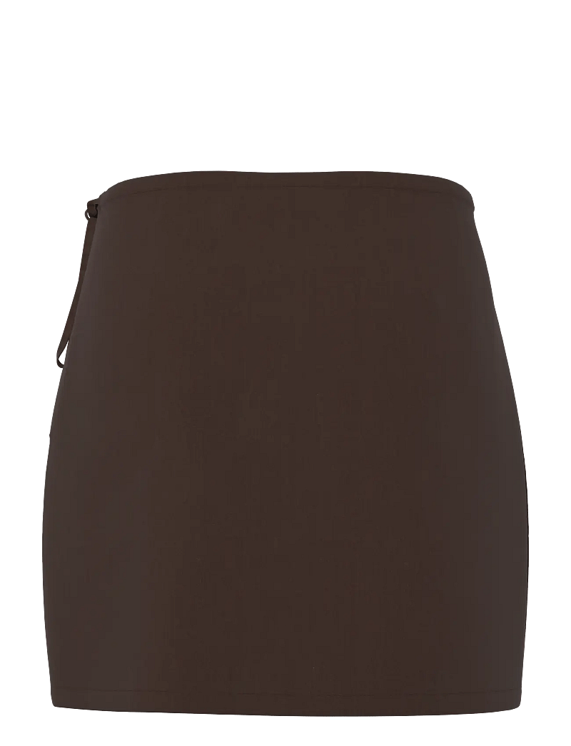 Pieces - PCBOSELLA MW WRAP SKIRT NOOS BC - hot fudge - 2