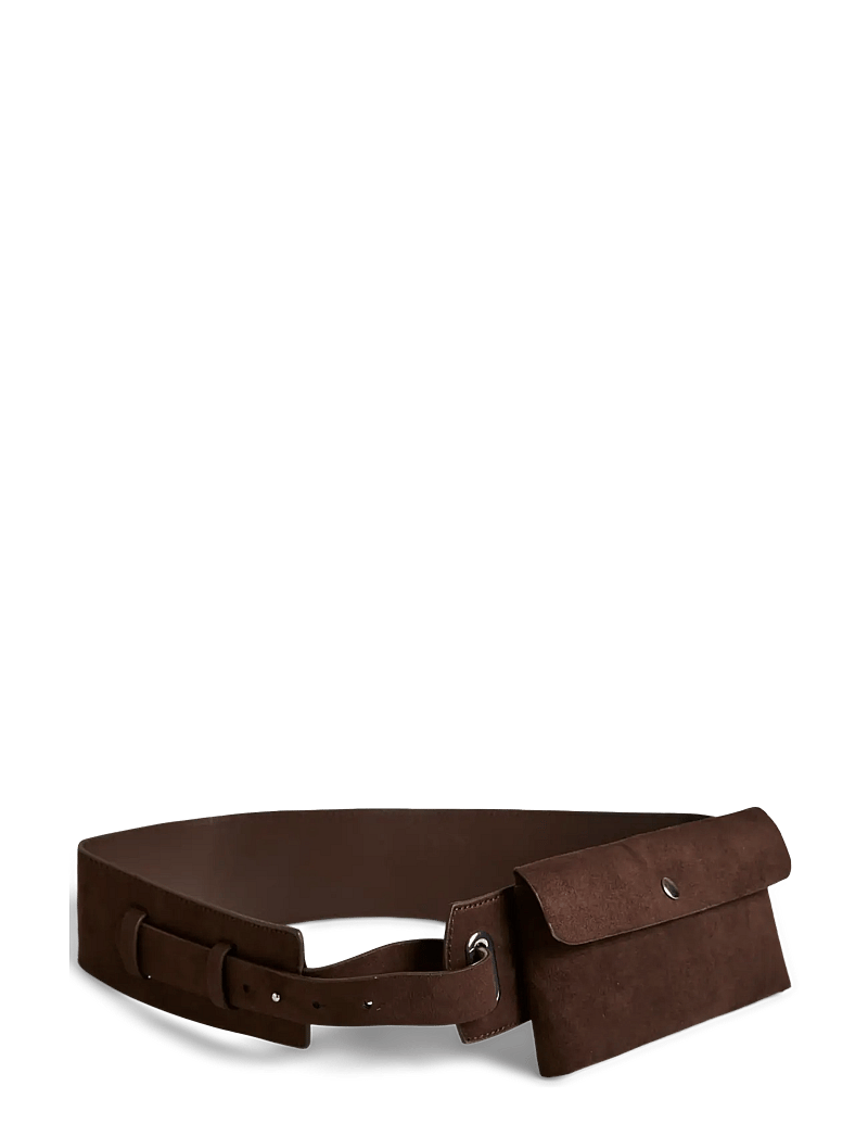 Pieces - PCALINA BELT BAG PP - casual gürtel - chicory coffee - 0
