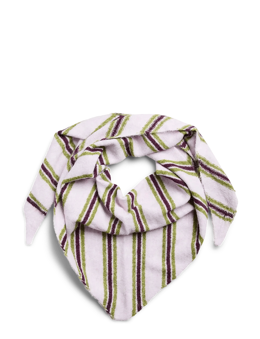 Pieces - PCERIN TRIANGLE SCARF - talvesallid - light lilac - 0