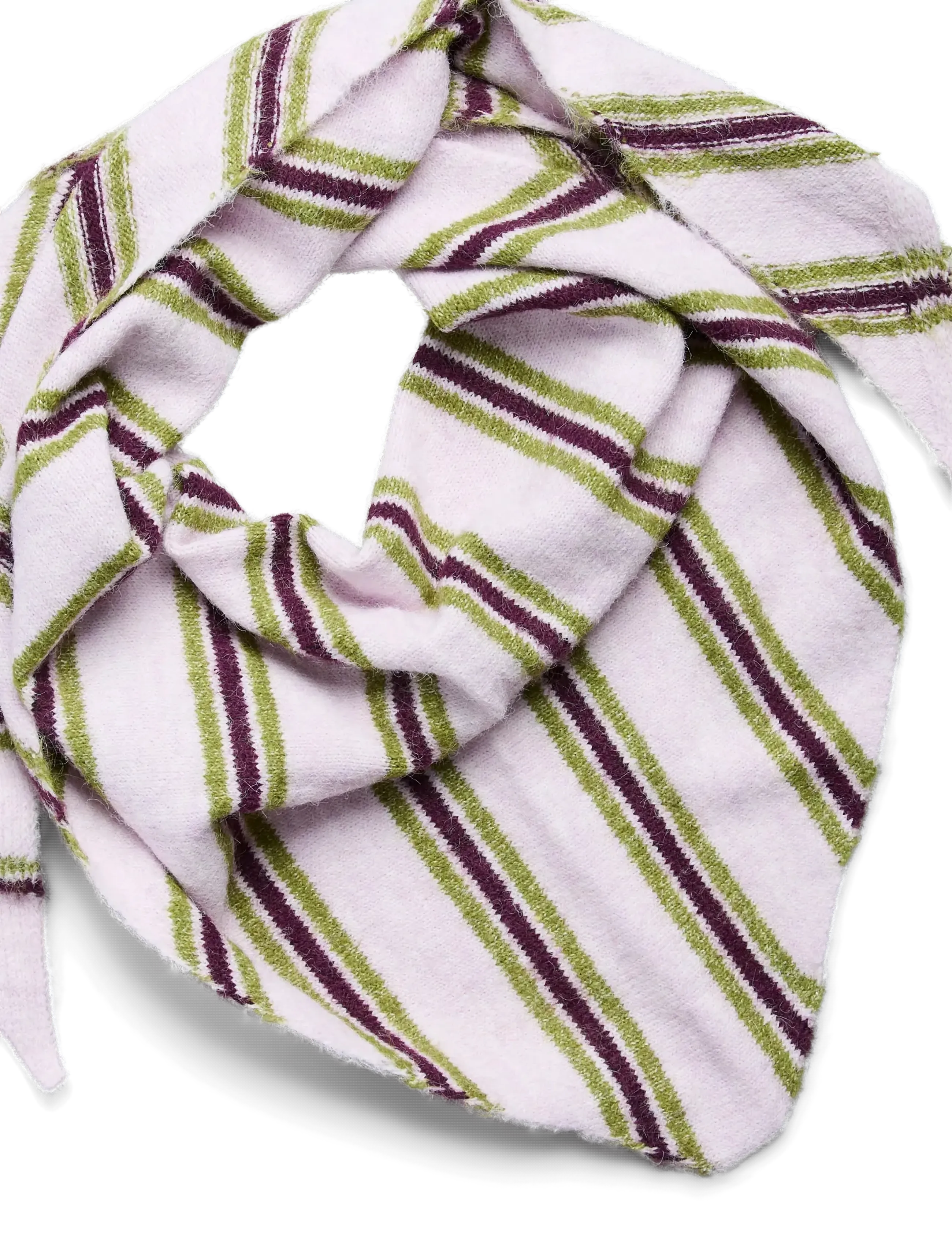 Pieces - PCERIN TRIANGLE SCARF - talvesallid - light lilac - 1
