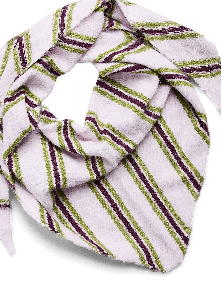 Pieces - PCERIN TRIANGLE SCARF - talvesallid - light lilac - 1