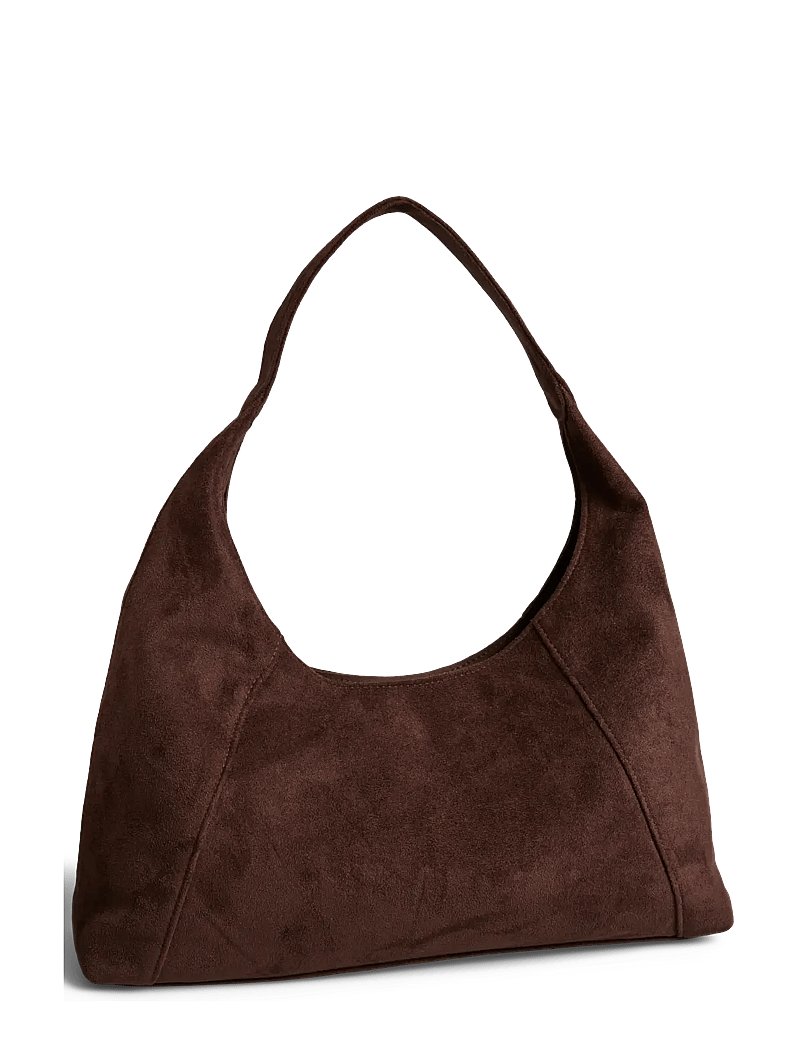 Pieces - PCJOYE FESTIVAL HOBO BAG - everyday style - chicory coffee - 1