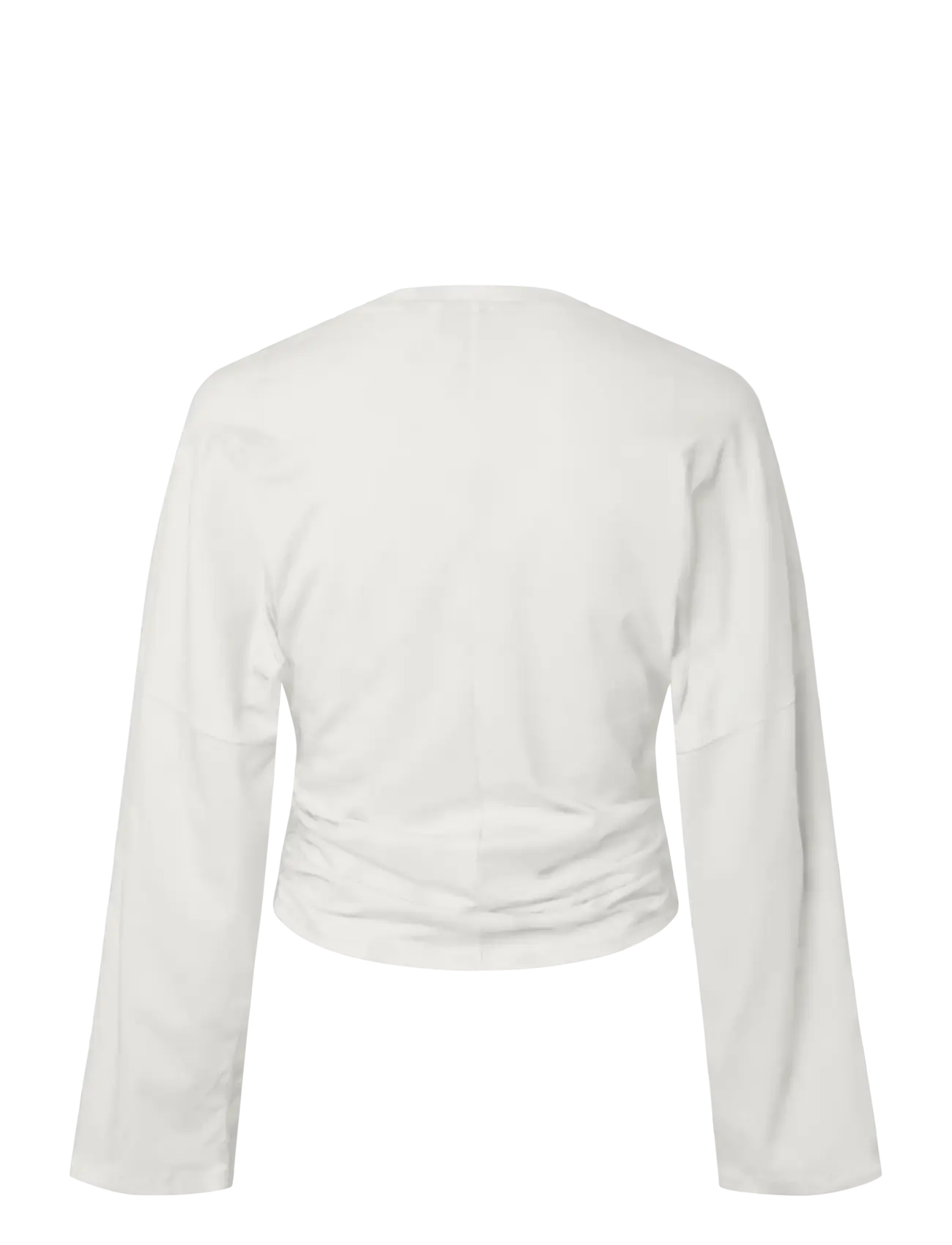 Pieces - PCALLI LS O-NECK TOP D2D - laagste prijzen - bright white - 2