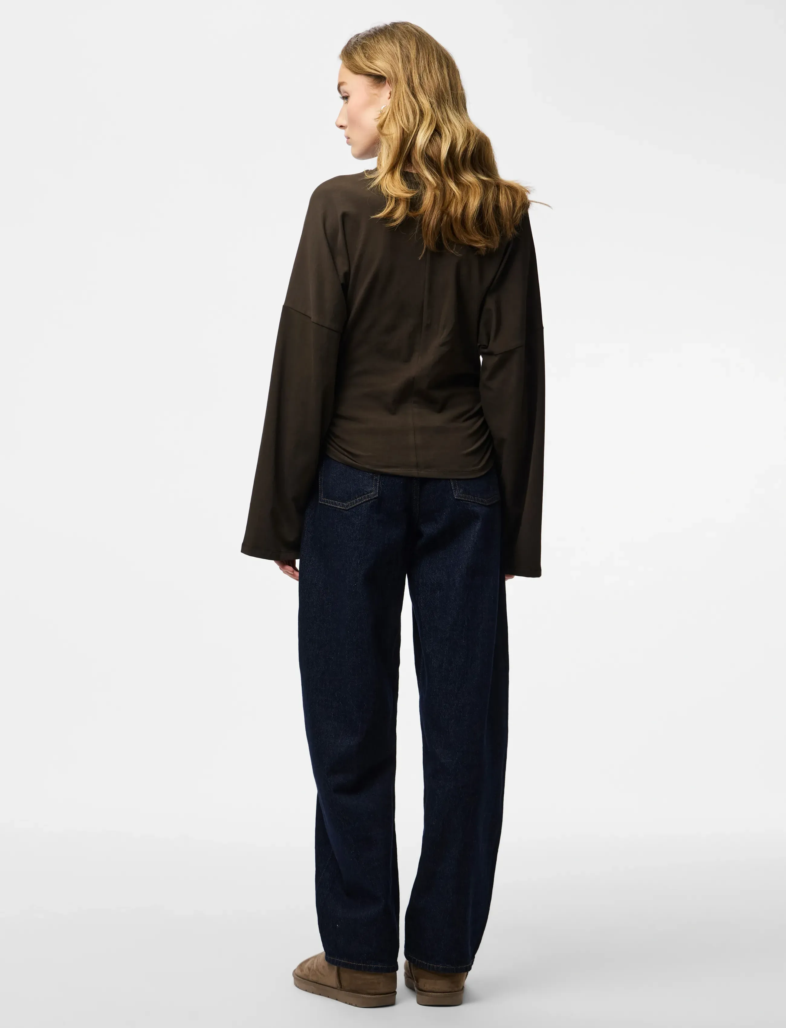 Pieces - PCALLI LS O-NECK TOP D2D - langärmlige tops - delicioso - 3