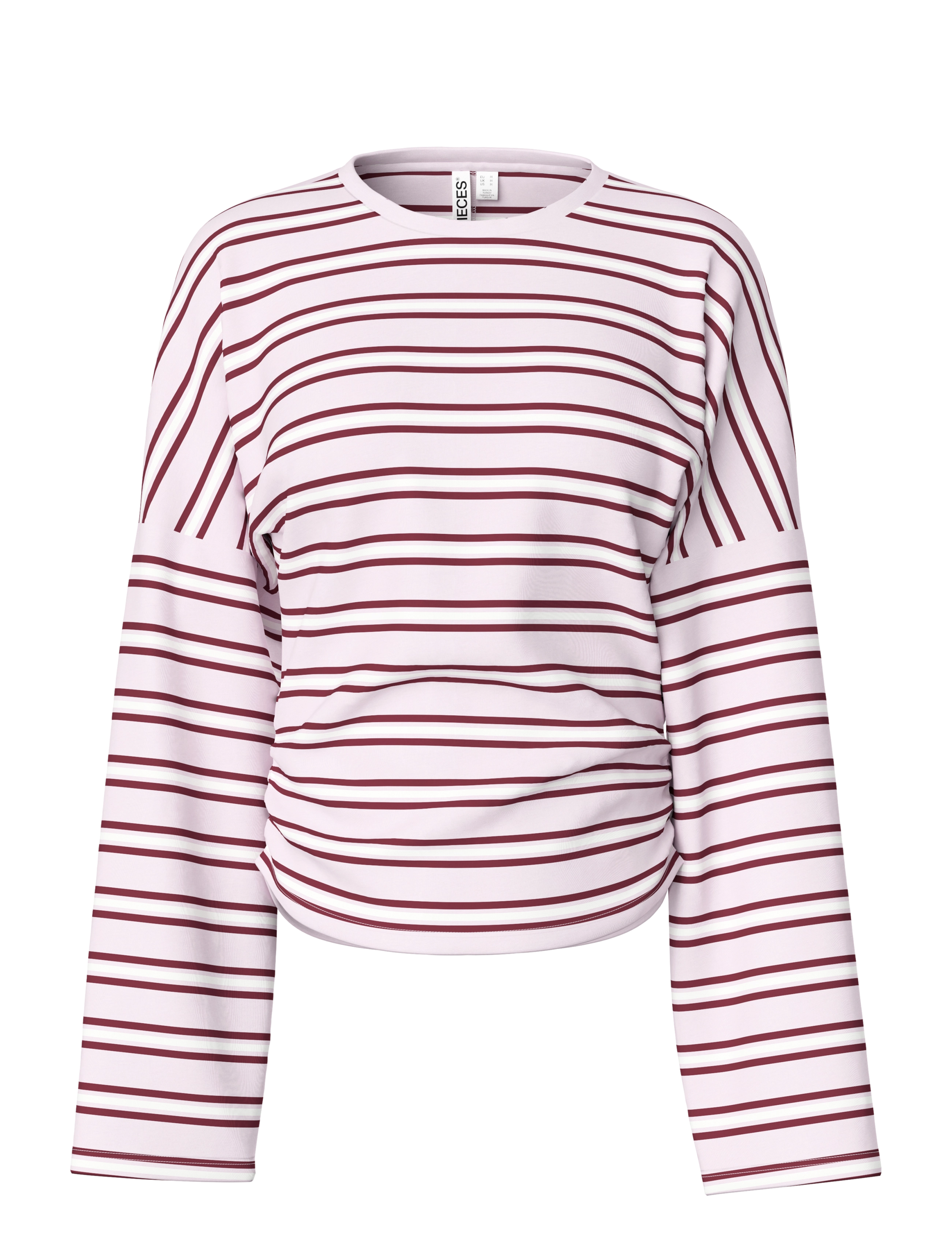 Pieces - PCALLI LS O-NECK TOP D2D - pikkade varrukatega topid - orchid ice - 1