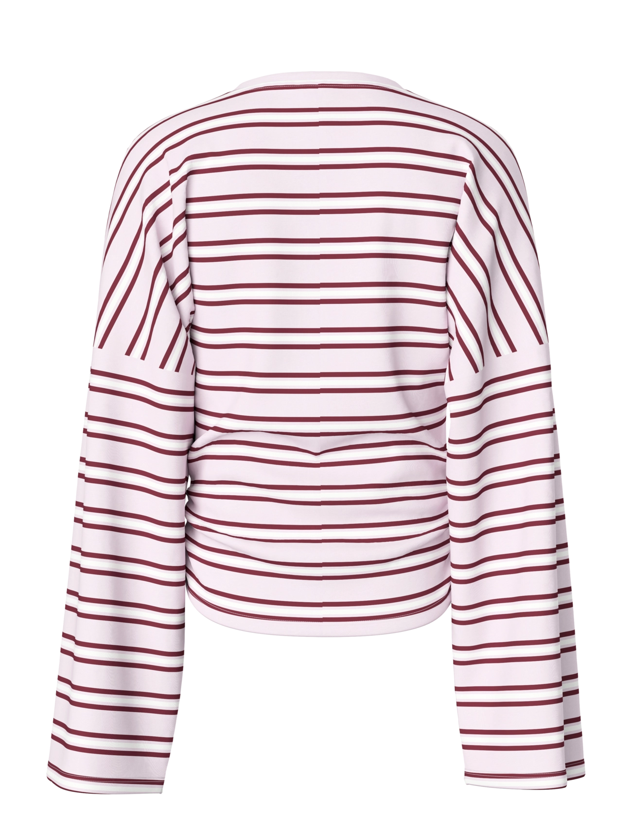 Pieces - PCALLI LS O-NECK TOP D2D - pikkade varrukatega topid - orchid ice - 2