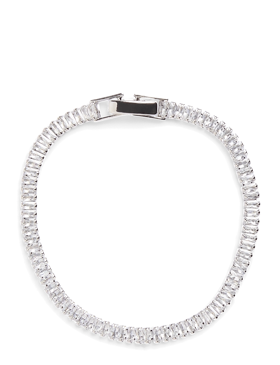 Pieces - PCENOLA S BRACELET - kædearmbånd - silver colour - 0