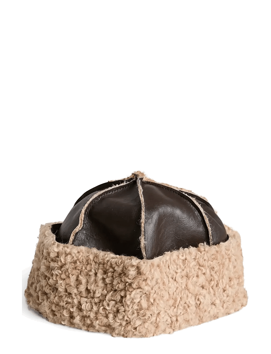 Pieces - PCEDNA HAT - ganache - 1