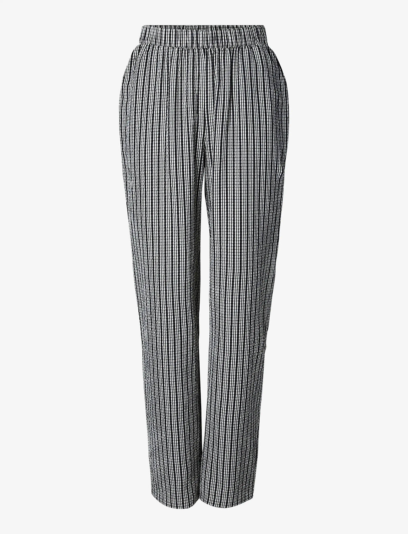 Pieces - PCABRIELLE HW PANTS WVN D2D - laveste priser - black - 1